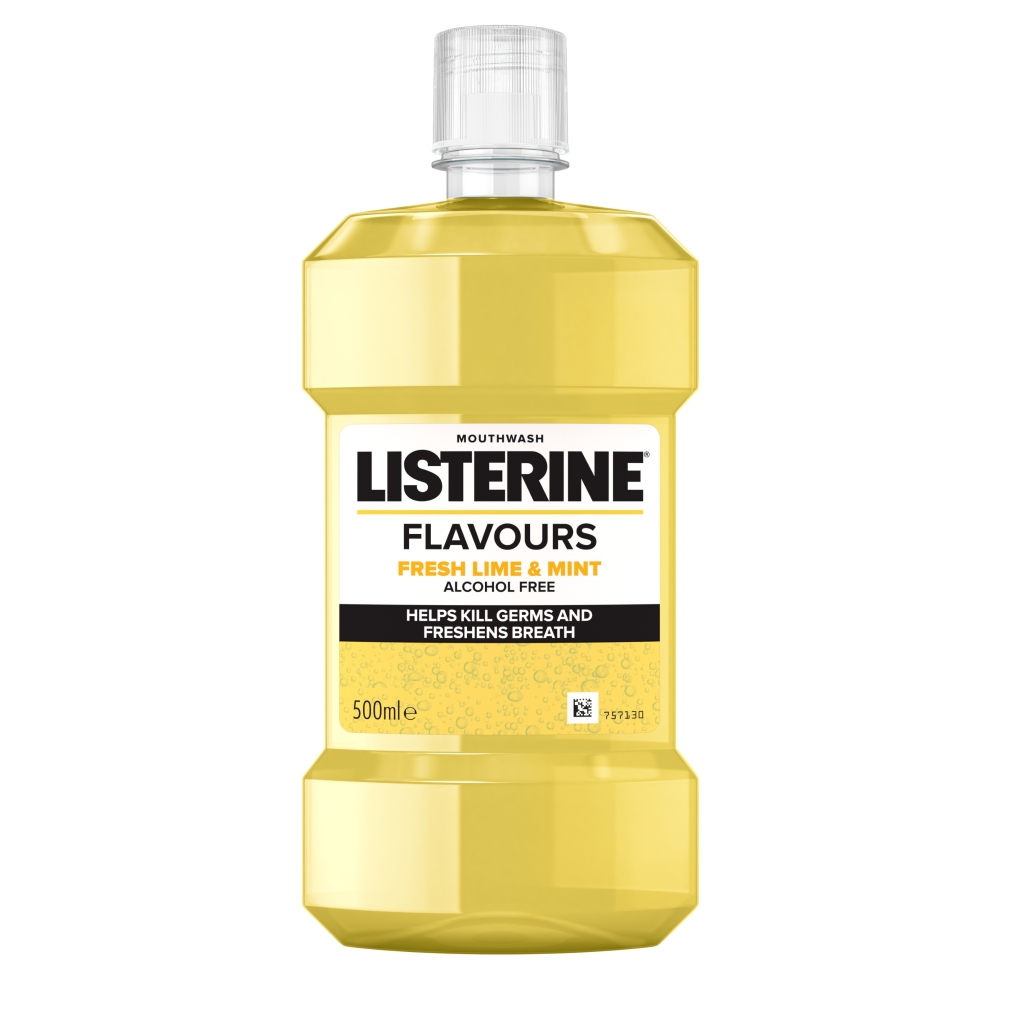 LISTERINE® Flavours Fresh Lime and Mint Mouthwash LISTERINE® UK