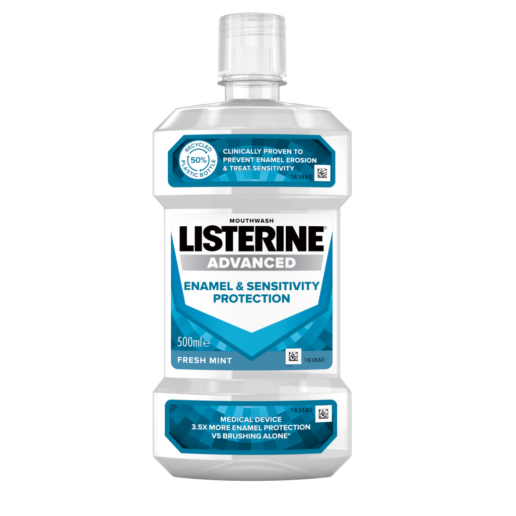 LISTERINE® Advanced Enamel & Sensitivity Protection Mouthwash