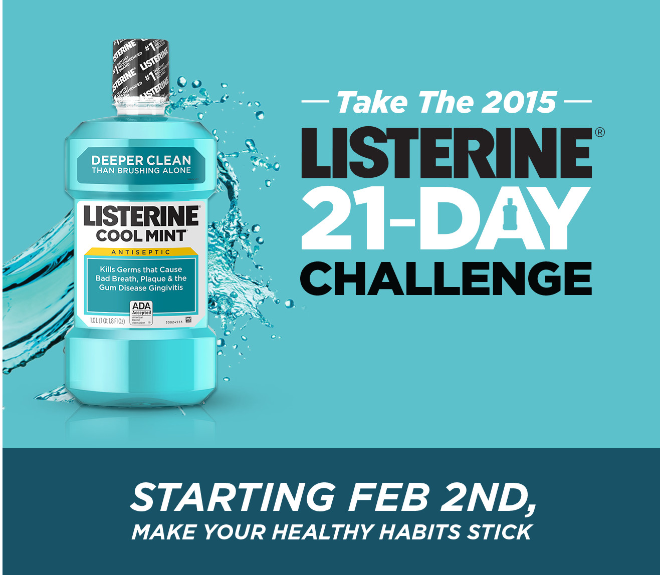 Listerine 21 Days Challenge