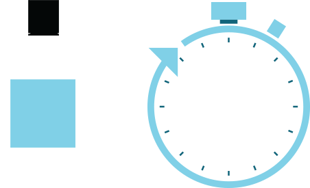 30 seconds seen on a clock